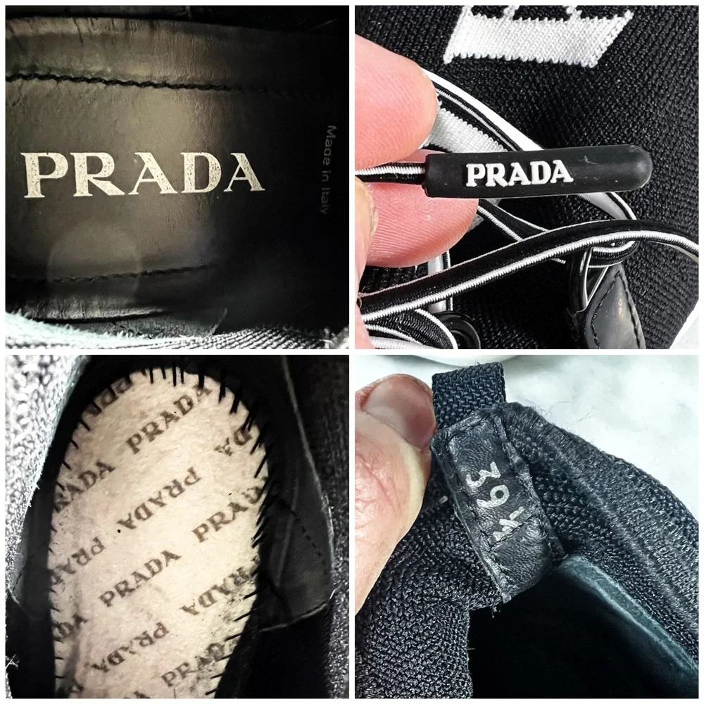 Prada authentic logo